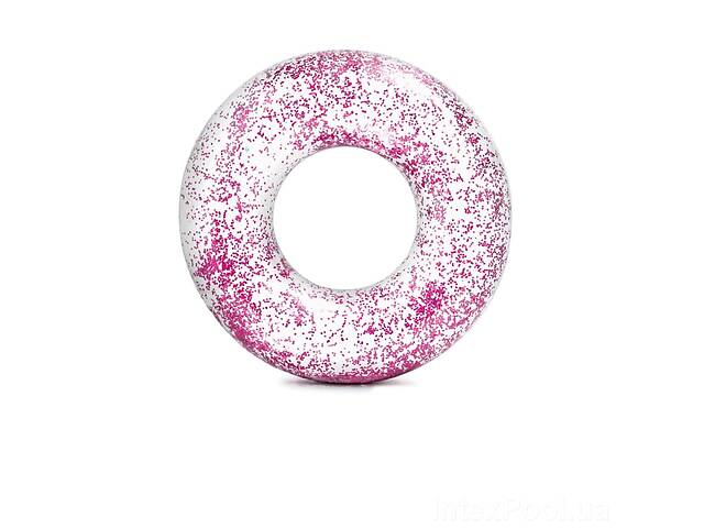 Надувной круг Intex 56274 «Розовый Блеск» Pink, 119 см