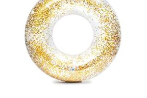 Надувной круг Intex 56274 «Золотой блеск» Gold, 119 см