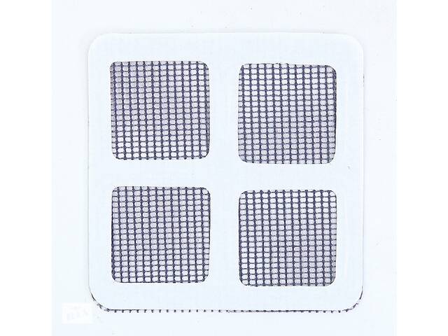 Наклейка для ремонта москитной сетки самоклеющаяся 11256 10х9.8 см 3 листа