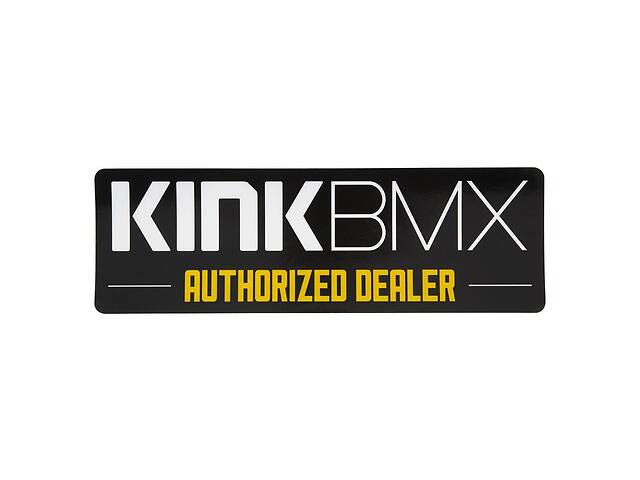 Наклейка KINK BMX Authorized Dealer