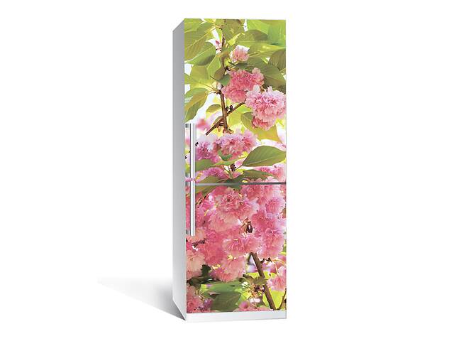 Наклейка на холодильник Zatarga Цветение 01 Розовый (Z180079)