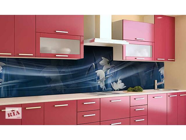 Наклейка виниловая кухонный фартук Zatarga 'Туман Нарциссы' 650х2500 мм