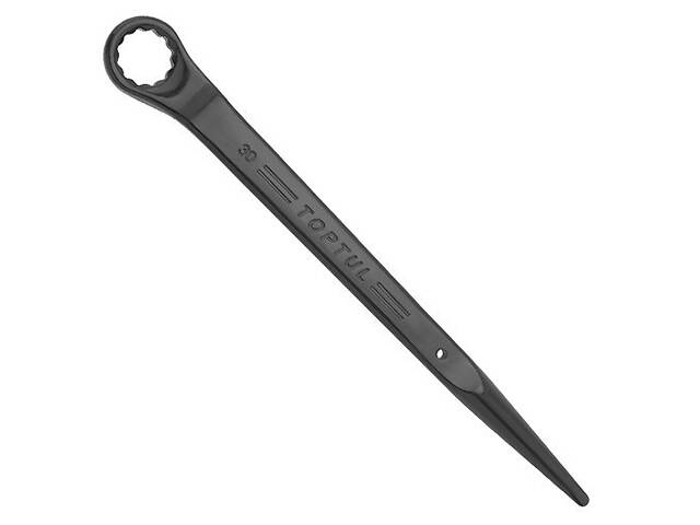 Накидной ударный ключ на 41 мм односторонний (под трубу) TOPTUL угол 45° AAAS4141