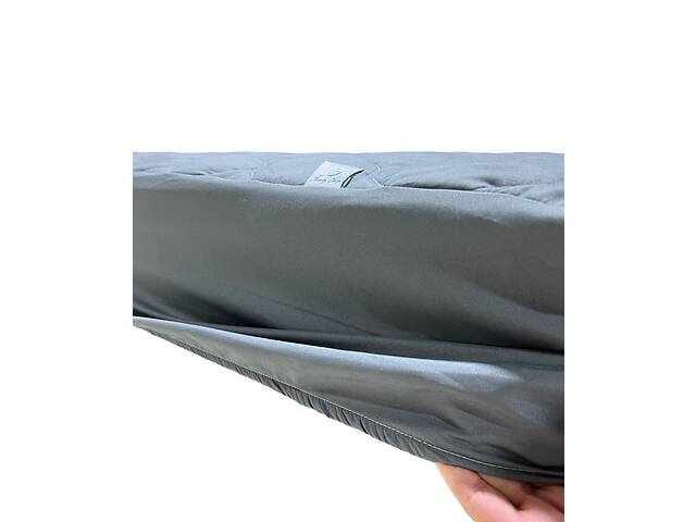 Наматрасник стеганый «Defender Standard» Темно-серый 180x200