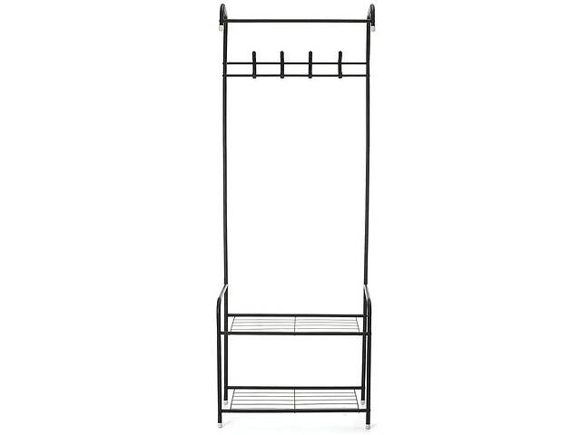 Напольная вешалка-стойка для одежды RIAS Corridor Rack 170x60x35см Black