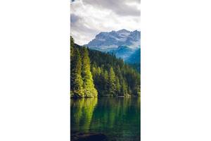 Настінний обігрівач-картина Shine 'Гірське озеро' 100 х 50 см 215 Вт