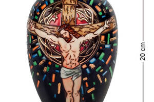 Настольная фарфоровая ваза Распятие Христа Pavone AL31939