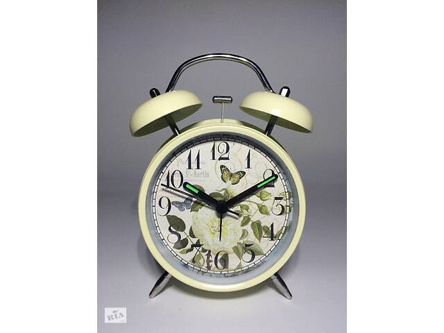 Настольные часы с будильником Luminova SK17345 Harli Beige