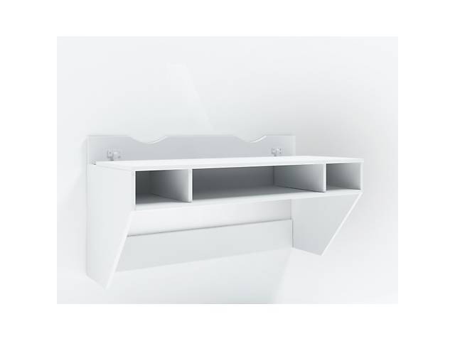 Навесной компьютерный стол Comfy Home AirTable-II WT Mini Белый