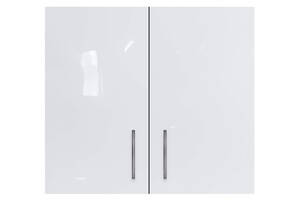 Навесной шкаф-сушка (двухдверный) с крашеными МДФ фасадами ширина 900 МАКСИ МЕБЕЛЬ (5102245)