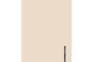 Навесной шкаф закрытый (однодверный) ширина 400 МАКСИ МЕБЕЛЬ Серый/Ваниль (80035)