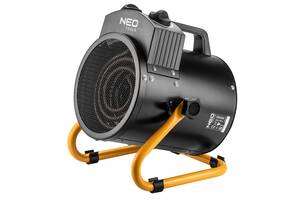 Neo Tools Тепловая пушка электрическая, 2 кВт, 50м2, 330 м3/ч, нагр.элемент - нерж.сталь, IPX4