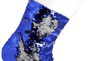 Носок для подарков 'Полярная ночь' 49см, с пайетками