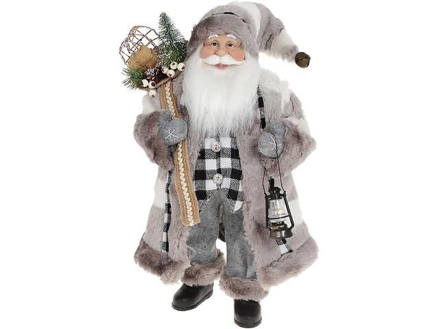 Новогодняя фигурка Santa Claus Gray 46 см BonaDi DP96555