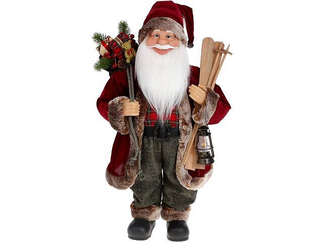Новогодняя фигурка Santa Claus Red с подарками 60 см BonaDi DP96559