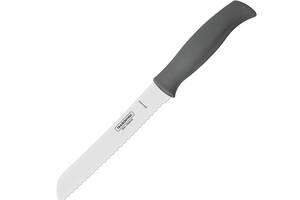 Нож для хлеба Tramontina Soft Plus Grey, 178 мм (6666377)