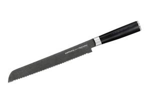 Нож кухонный для хлеба 230 мм Samura MO-V Stonewash (SM-0055B)
