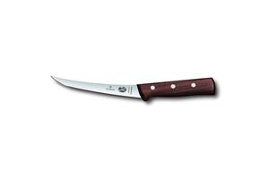 Нож кухонный обвалочный Узкий гибкий изогнутый Victorinox Boning Knife Wood 150 мм (5.6616.15)