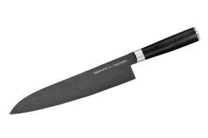 Нож кухонный Шеф 240 мм Samura MO-V Stonewash (SM-0087B)