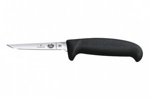 Нож кухонный Victorinox Fibrox Poultry разделочный 9 см Черный с ручкой Medium (5.5903.09M)