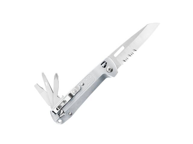 Нож-мультитул Leatherman Free K2x, silver