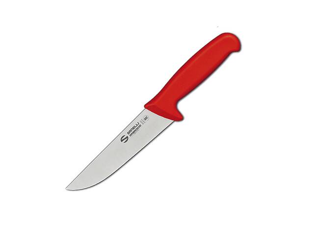 Нож мясника Sanelli Ambrogio Supra 16 см Красный (77985)