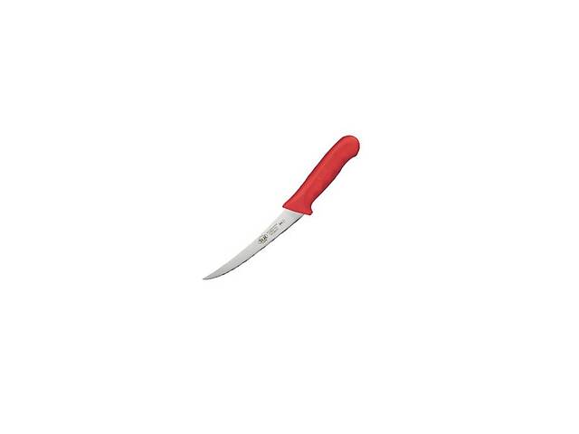 Нож обвалочный изогнутый WINCO STAL пластиковая ручка Красный 15 см (04254)