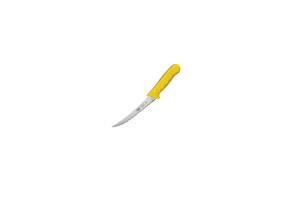 Нож обвалочный изогнутый WINCO STAL желтый пластиковая ручка 15 см (04256)