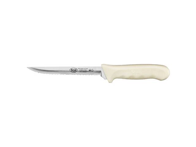 Нож с фигурным лезвием Winco STAL белый 15 см (04264)