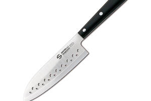 Нож Сантоку Sanelli Ambrogio Hasaki особое лезвие c отверстиями 16 см (77977)