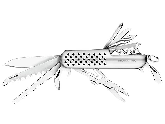 Нож складной Tramontina Pocketknife 14 в 1 Хром (6820227)