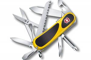 Нож Victorinox Delemont EvoGrip S18 2.4913.SC8 Черно-желтый (2.4913.SC8)