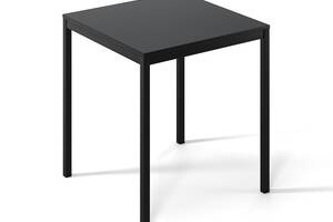 Обеденный стол Art in Head Brevity Loft mini 670х750х670 Графит/Чёрный металл (520028828)