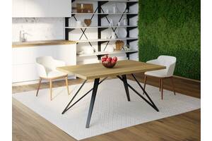 Обеденный стол Skandi Wood SW065 Орегон 150 х 80 х 75 см Массив Ясень Натуральный (SW065158075NaarrAsh)