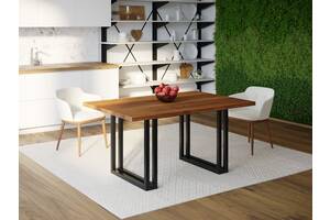 Обеденный стол Skandi Wood SW075 Хелена 120 х 80 х 75 см Массив Ясень Коричневый (SW075128075BrarrAsh)