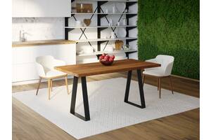 Обеденный стол Skandi Wood SW088 Провиденс 120 х 80 х 75 см Массив Ясень Коричневый (SW088128075BrarrAsh)