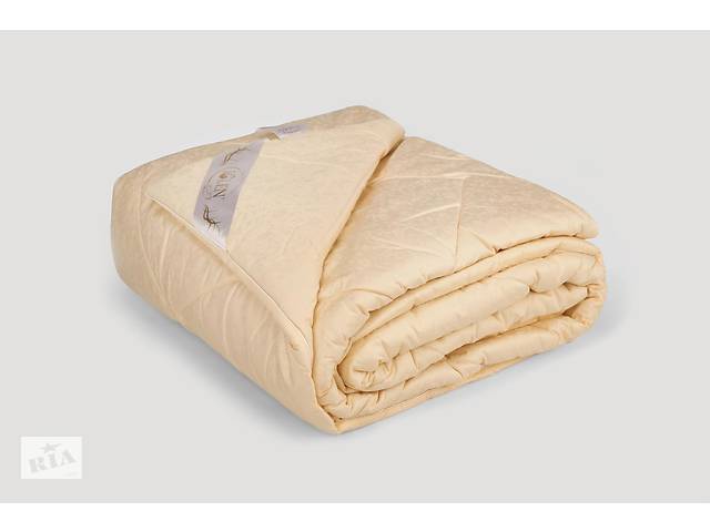 Одеяло IGLEN из овечьей шерсти в жаккардовом дамаске Летнее 220х240 см Персиковый (220240511PCH)