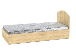 Односпальная кровать Компанит-90 дуб сонома