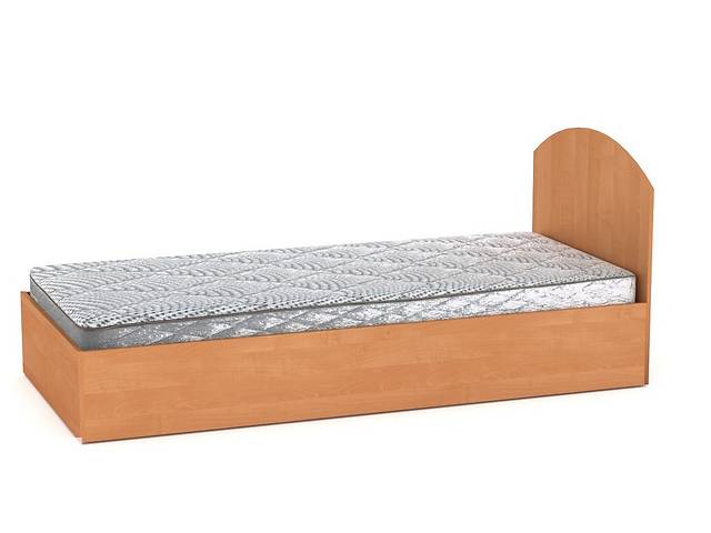 Односпальная кровать Компанит-90 ольха