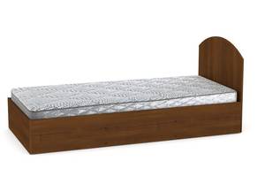 Односпальная кровать Компанит-90 орех экко