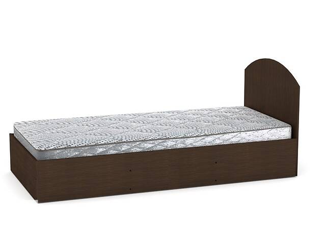 Односпальная кровать Компанит-90 венге