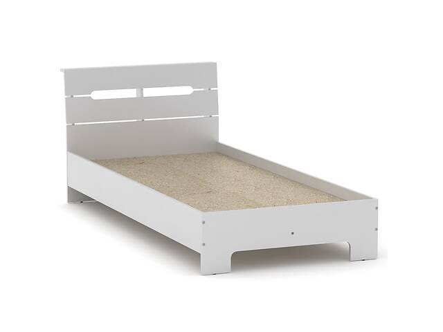 Односпальная кровать Компанит Стиль-90 альба (белый)