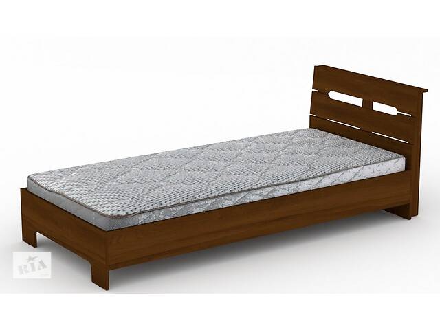 Односпальная кровать Компанит Стиль-90 орех экко