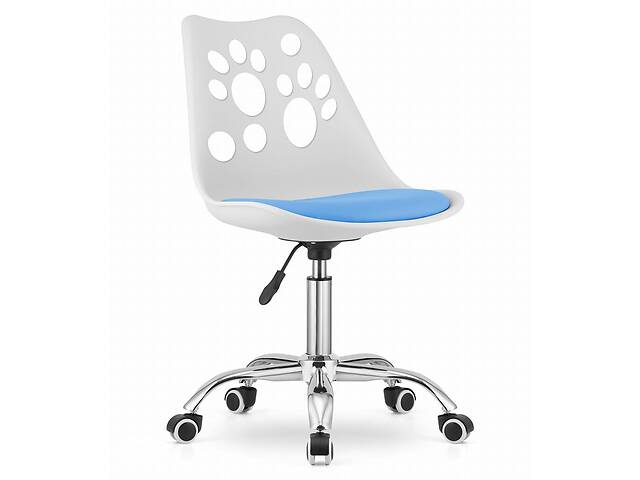 Офісне крісло Just Sit RENO (біло-синій) Купи уже сегодня!