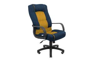 Офісне крісло керівника Richman Alberto M3 Multiblock Жовто-синій