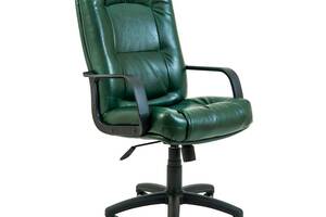 Офисное кресло руководителя Richman Alberto VIP M2 AnyFix Натуральная Кожа Lux Италия Зеленый
