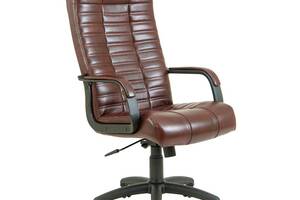 Офисное кресло руководителя Richman Atlant VIP Рич M2 AnyFix Натуральная Кожа Lux Италия Коричневый