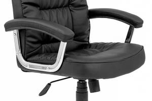Офісне крісло керівника Richman Бонус Флай 2230 Хром М1 Tilt Чорне