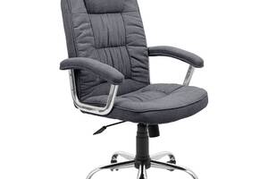 Офисное кресло руководителя Richman Bonus Хром M2 Anyfix Серый