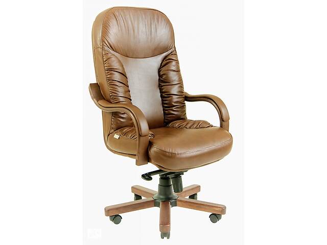 Офисное Кресло Руководителя Richman Буфорд Мадрас Marrone Wood Люкс М3 MultiBlock Светло-коричневое
